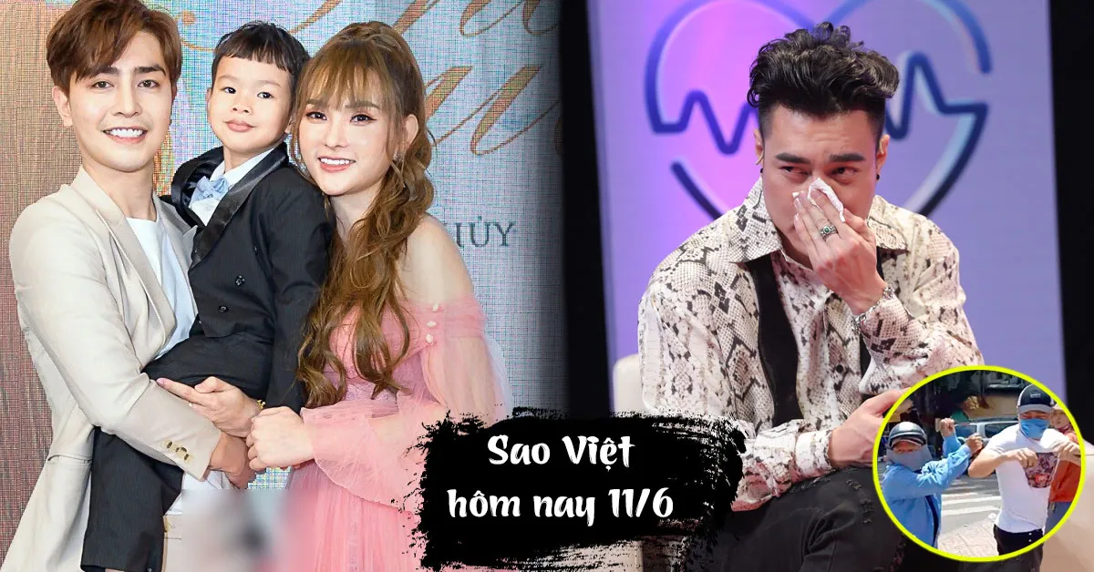 Sao Việt hôm nay 11/6: Thu Thủy công khai bạn trai, Lê Dương Bảo Lâm phủ nhân việc dàn dựng bị đánh