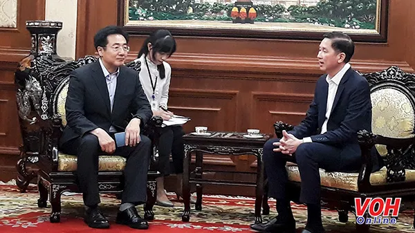 TPHCM tạo điều kiện thuận lợi để đẩy mạnh hợp tác với Hàn Quốc