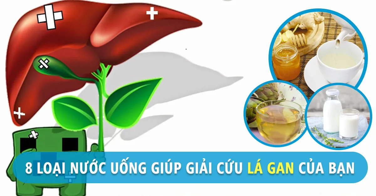 8 loại nước uống mát gan, giải độc cơ thể nhanh chóng