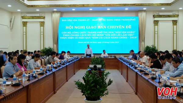 Thi đua Dân vận khéo thực hiện hiệu quả “Năm cải cách hành chính 2019”