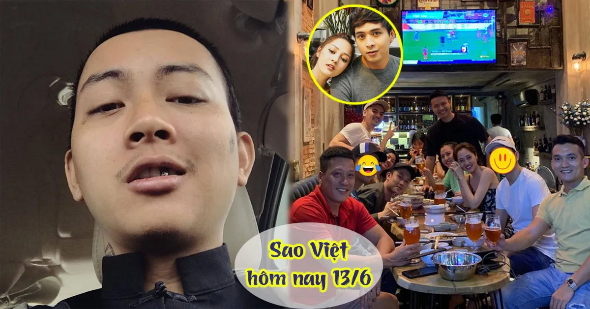 Sao Việt hôm nay 13/6: Hoài Lâm lộ vẻ ngoài phờ phạc, Bảo Anh - Hồ Quang Hiếu đi chơi chung