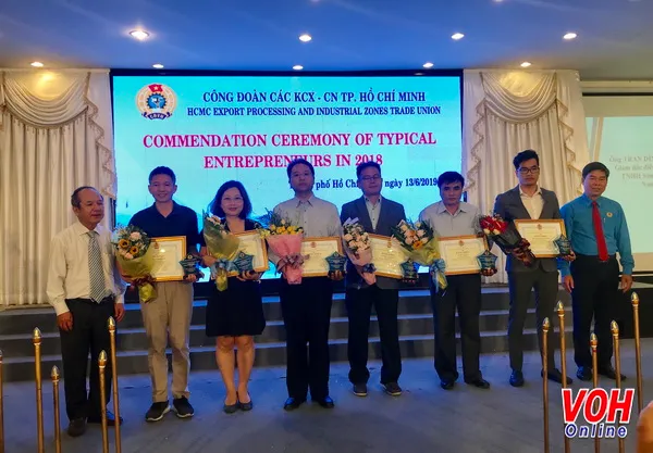 Tuyên dương 37 chủ doanh nghiệp trong KCX-KCN chăm lo tốt đời sống người lao động