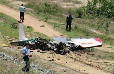 Thông tin chính thức về vụ rơi máy bay quân sự ở Khánh Hòa