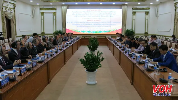 TPHCM mong muốn các nước EU hỗ trợ, đầu tư xây dựng phát triển hạ tầng đô thị