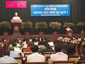 Đảng ủy Khối Dân - Chính - Đảng thông tin thời sự quý II năm 2019