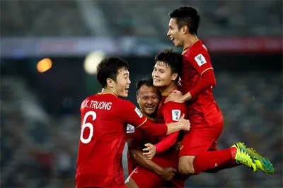 Việt Nam hơn Thái Lan 20 bậc trên Bảng xếp hạng của FIFA tháng 6/2019