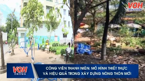 Công viên thanh niên: Mô hình thiết thực và hiệu quả trong xây dựng nông thôn mới  