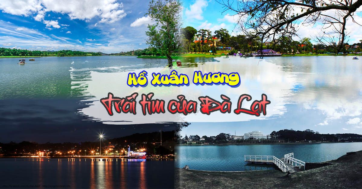 Hồ Xuân Hương - trái tim của Đà Lạt với nét đẹp nên thơ say đắm