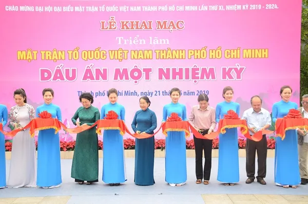 Triển lãm ảnh: ‘Mặt trận Tổ quốc Việt Nam Thành phố Hồ Chí Minh - Dấu ấn một nhiệm kỳ’