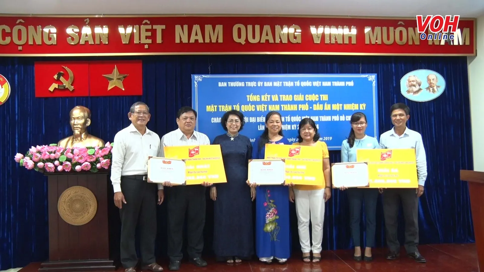 Hơn 73.240 bài dự thi tìm hiểu Mặt trận Tổ quốc Việt Nam TPHCM - Dấu ấn 1 nhiệm kỳ