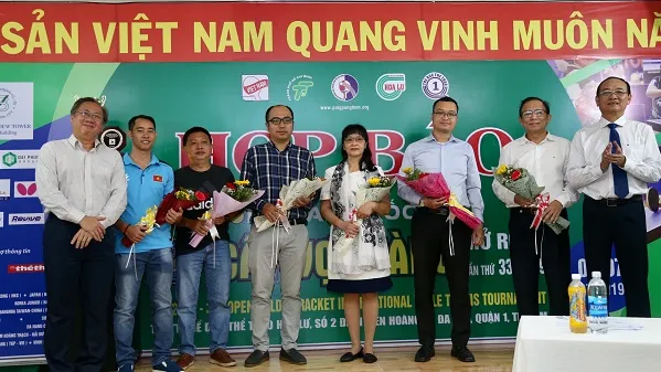 100 tay vợt tranh tài ở giải bóng bàn quốc tế Cây vợt vàng 2019