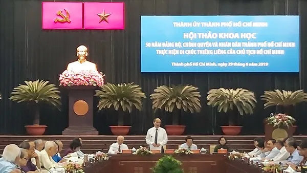 Hội thảo khoa học 50 năm thực hiện Di chúc của Chủ tịch Hồ Chí Minh