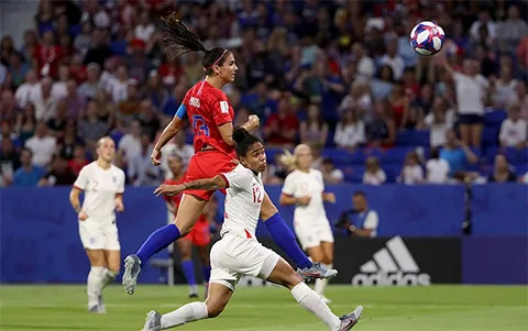 Kết quả World Cup nữ 2019 ngày 3/7: Đá bại Anh, Mỹ giành vé vào chung kết