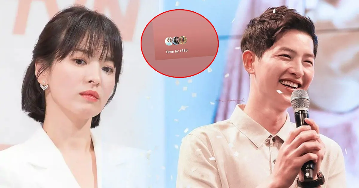 Song Hye Kyo khiến người hâm mộ xót xa khi âm thầm xem ảnh Song Joong Ki giữa bão chia tay