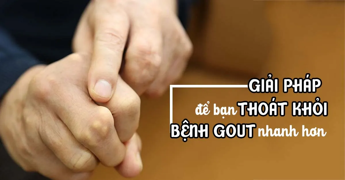 Những cách chữa bệnh gút hiệu quả, nhiều người áp dụng