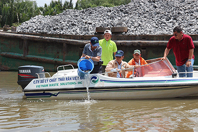 VWS tái sinh nguồn thủy sản cho rạch Chiếu