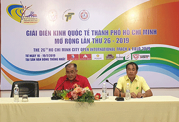 550 VĐV tranh tài ở giải điền kinh quốc tế TPHCM mở rộng 2019