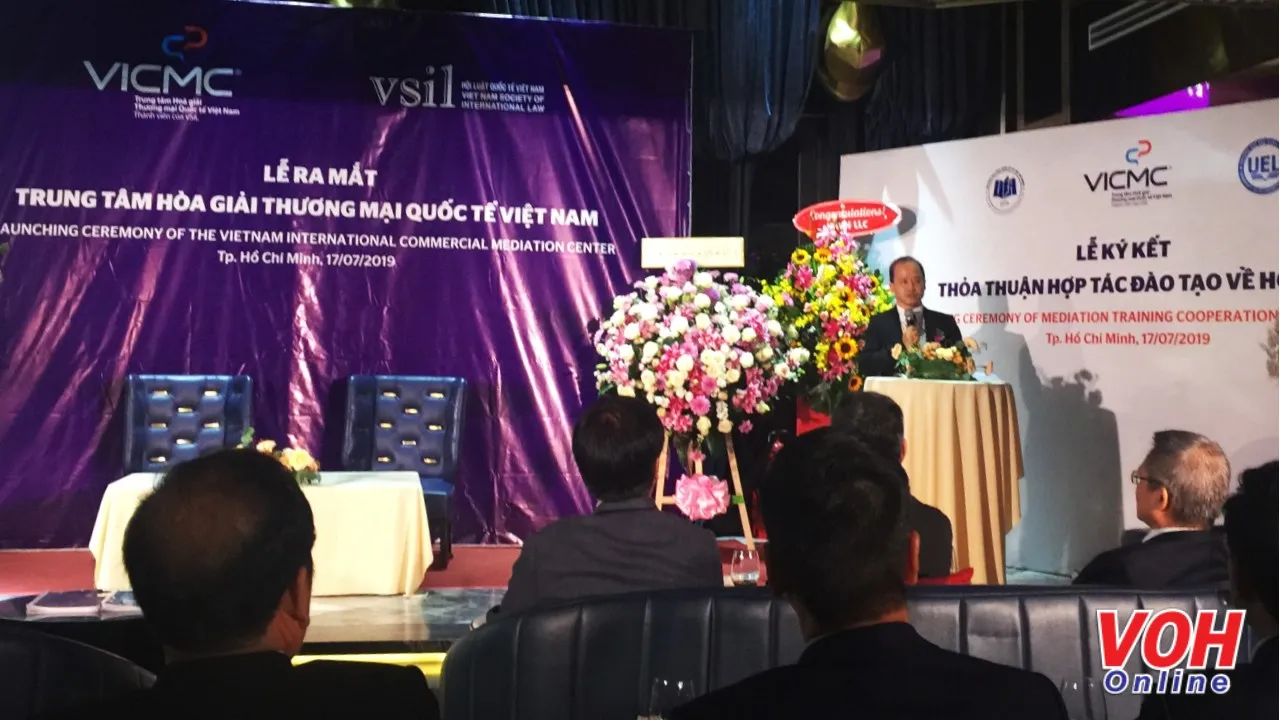 Ra mắt Trung tâm Hòa giải Thương mại Quốc tế Việt Nam tại TPHCM
