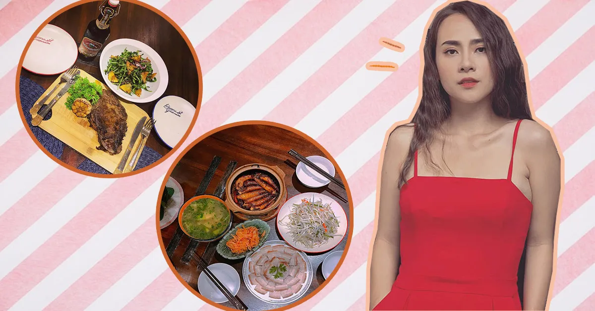 Món ngon mỗi ngày đầy đủ Tây - Ta của nữ MC Minh Phương xinh đẹp