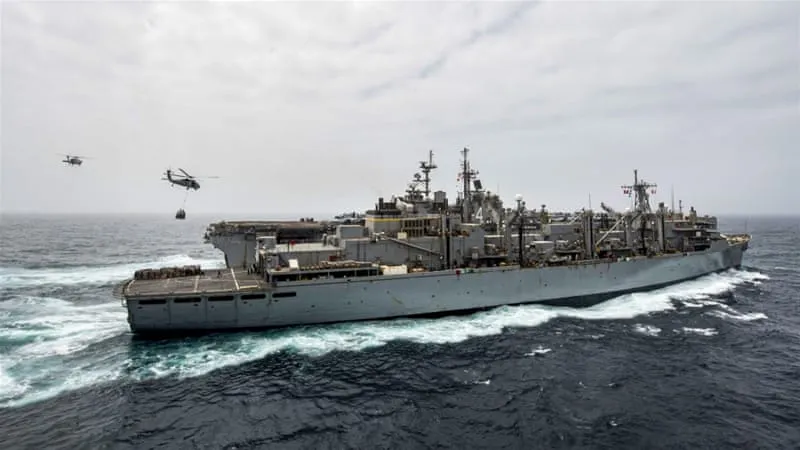Tàu chiến Mỹ tuyên bố bắn hạ máy bay không người lái của Iran