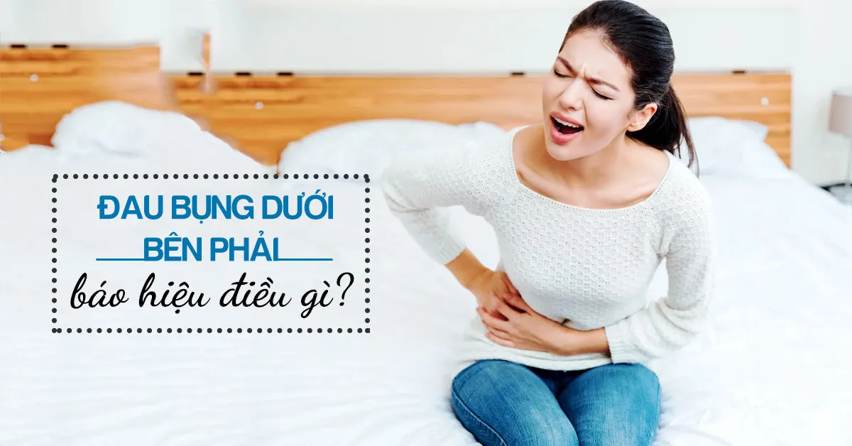 Các bệnh thường gặp khi bị đau bụng dưới bên phải