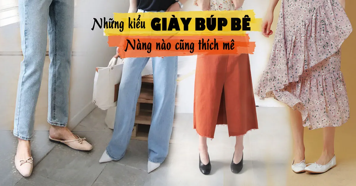 Những mẫu giày búp bê nàng nào cũng thích mê