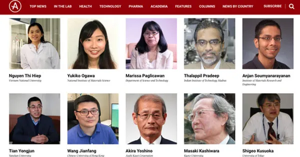 Việt Nam có 2 nhà khoa học lọt vào Top 100 nhà khoa học tiêu biểu châu Á năm 2019