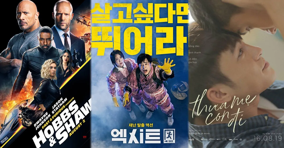 Phim chiếu rạp tháng 8/2019: Fast undefined Furious 9 sắp oanh tạc phòng vé, Thưa Mẹ Con Đi đầy hứa hẹn