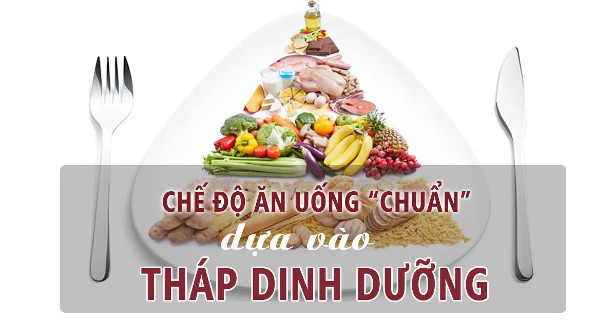 Tháp dinh dưỡng: Cách kiểm soát chế độ ăn hợp lý, đủ chất