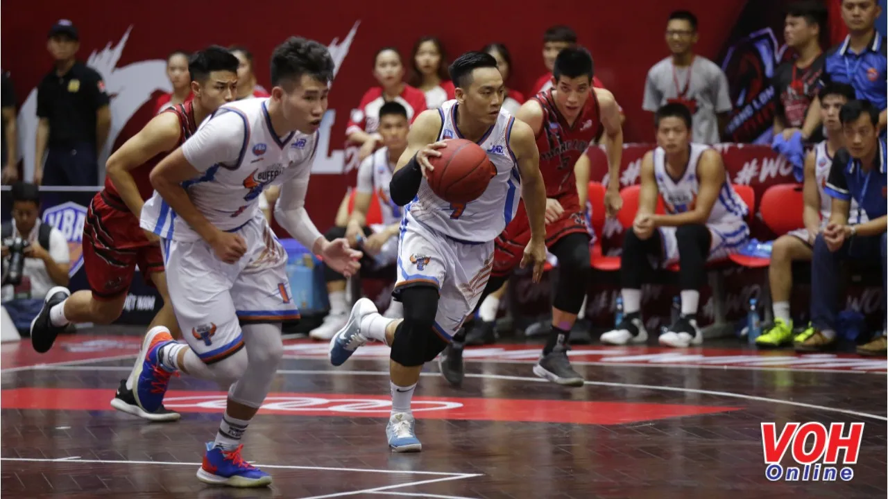 Hanoi Buffaloes thắng ấn tượng ở trận derby Thủ đô tại VBA 2019