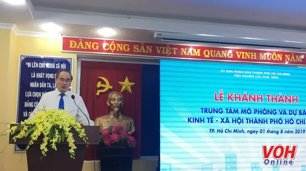 Trung tâm mô phỏng và dự báo kinh tế xã hội của TPHCM chính thức hoạt động