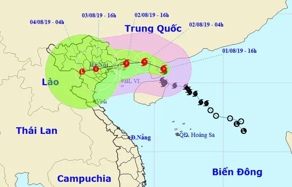 Khẩn trương ứng phó bão số 3