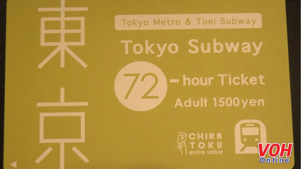 Cùng metro trải nghiệm Tokyo đa sắc màu