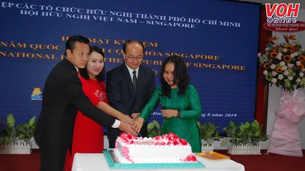 Họp mặt kỷ niệm 54 năm Quốc khánh Cộng hòa Singapore