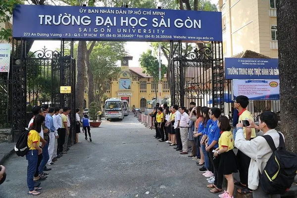 Trường Đại học Sài Gòn công bố điểm trúng tuyển đợt 1