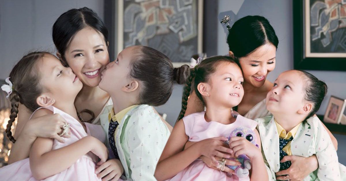 Hồng Nhung nhờ bố 83 tuổi bị bệnh tim trông con, vẫn không quên dặn bố quát bọn trẻ ít thôi