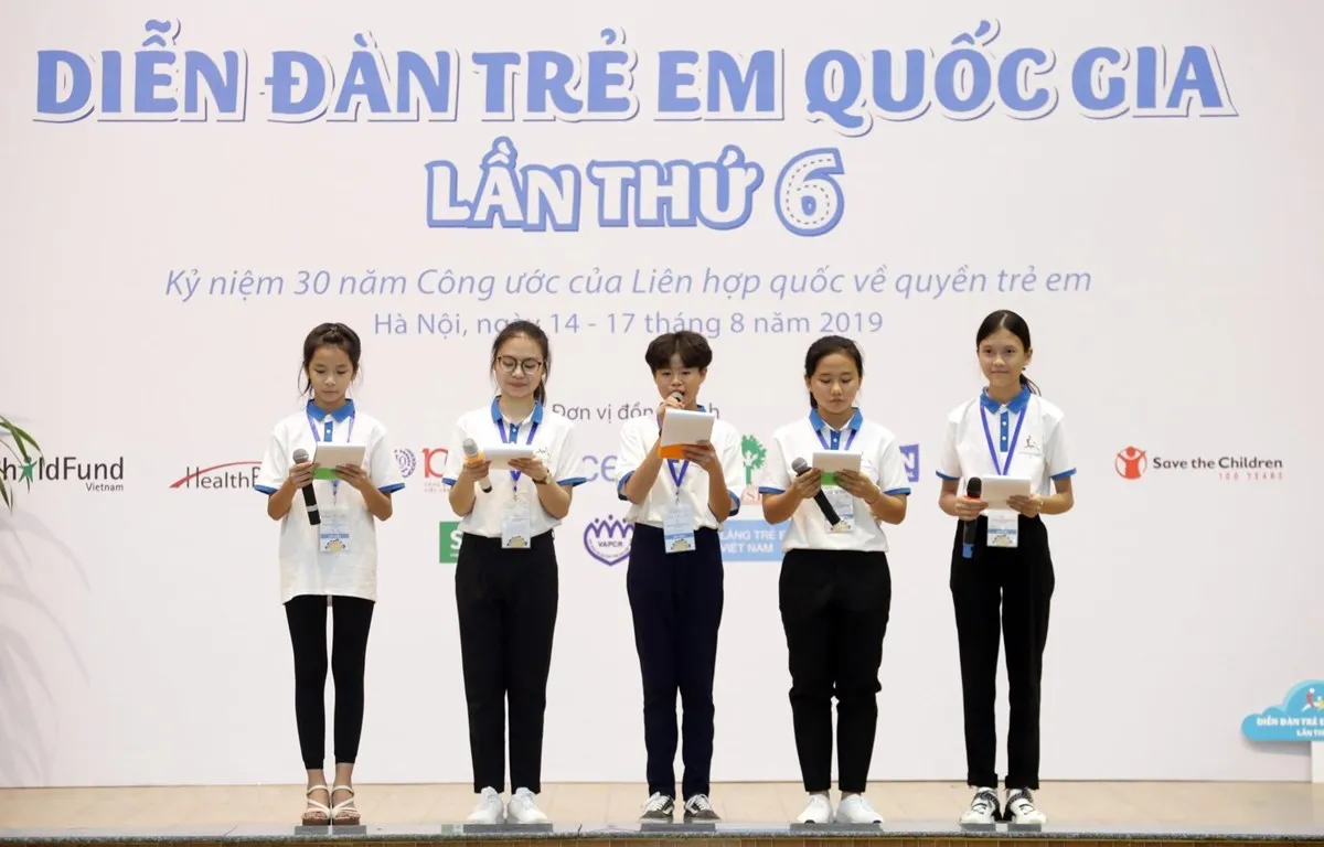 Diễn đàn trẻ em quốc gia năm 2019: Trẻ em với các vấn đề của trẻ em