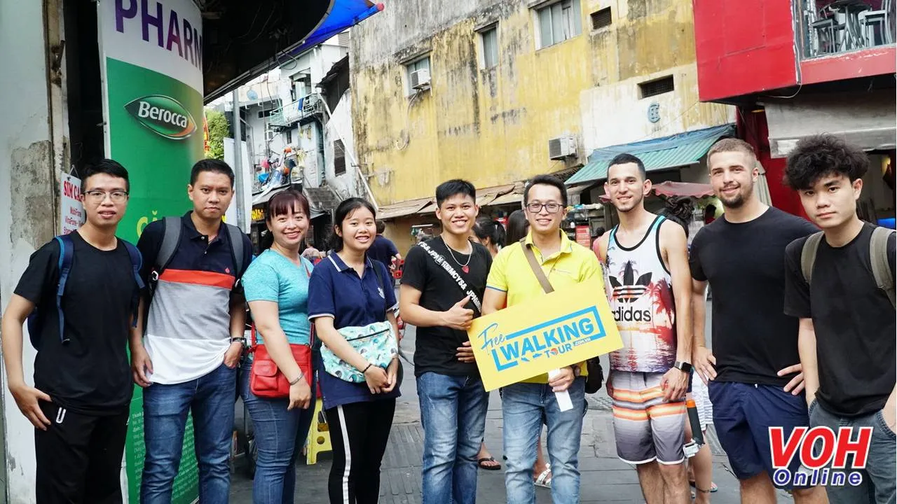 Tour du lịch miễn phí “Free Walking Tour” vào cuối tuần