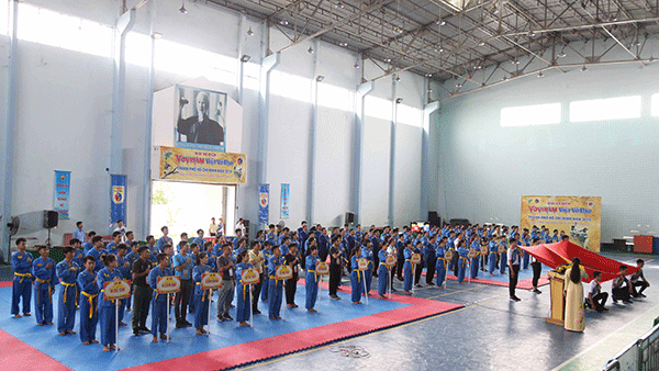 450 vận động viên tranh tài ở giải vô địch Vovinam TPHCM 2019