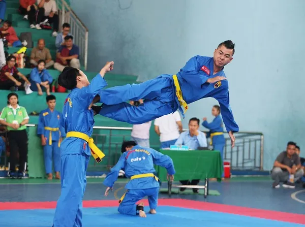 Quận 8 nhất toàn đoàn giải vô địch Vovinam TPHCM 2019