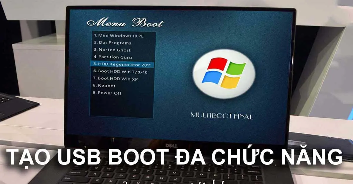 2 cách tạo usb boot nhanh chóng chỉ trong 5 phút