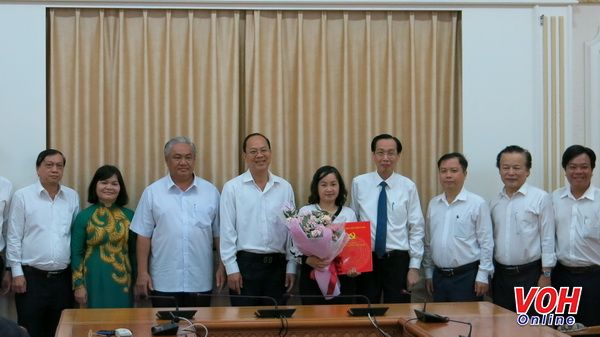 Bà Nguyễn Thụy Tường Linh giữ chức vụ Phó Bí thư Đảng ủy Công ty TNHH MTV Dược Sài Gòn