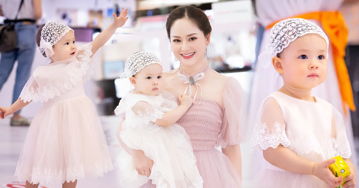 Được mẹ đưa đi dự sự kiện, con gái Lan Phương gây sốt vì xinh như tiểu Bạch Tuyết