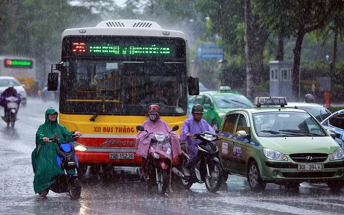 Dự báo thời tiết hôm nay 27/8: Bắc Bộ có mưa rào và dông nhiều nơi