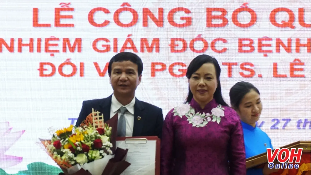 Bổ nhiệm PGS.TS Lê Đình Thanh làm Giám đốc Bệnh viện Thống Nhất