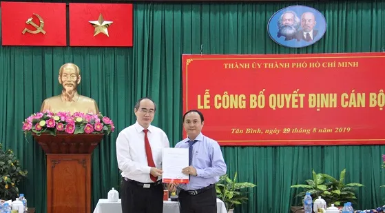 Ông Lê Hoàng Hà giữ chức Bí thư Quận ủy Tân Bình
