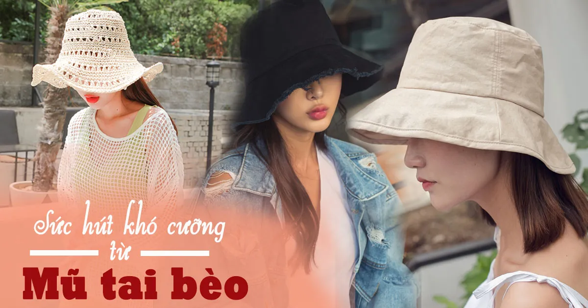 Những kiểu mũ tai bèo luôn xuất hiện đều đặn trong street style của giới trẻ