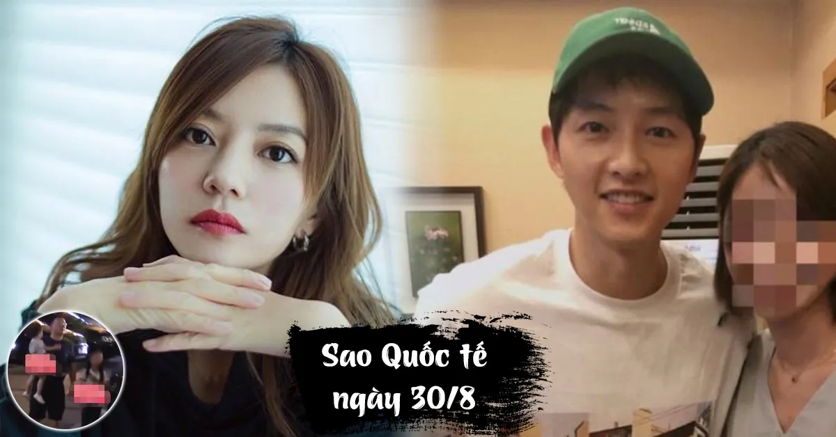 Tin tức sao Quốc tế 30/8: Triệu Vy bí mật có con trai? - Song Joong Ki tái xuất hậu ly hôn