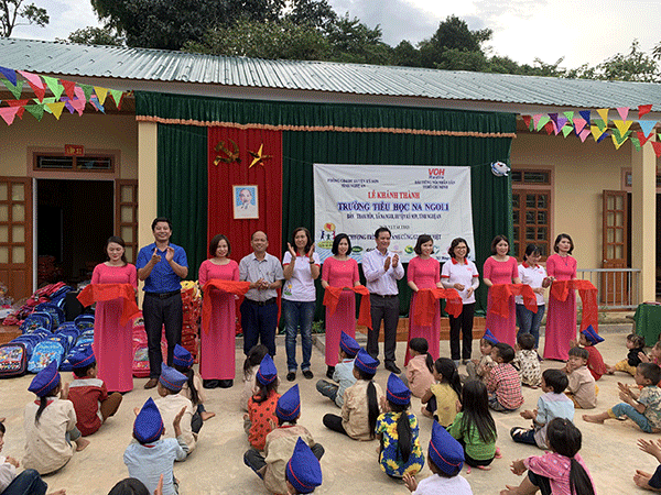 Khánh thành trường Thăm Hón - Nghệ An