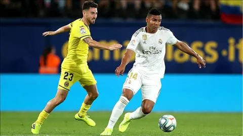 Casemiro thất vọng sau trận hòa Villarreal